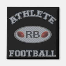 ATHLÈTE - RB - LE FOOTBALL AIMANT POUR RÉFRIGÉRATEUR