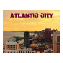 Atlantic City Carte Postale