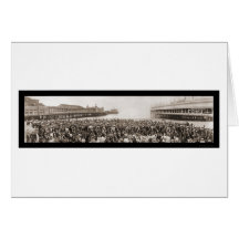 Atlantic City, photo 1912 de NJ Conv Cartes