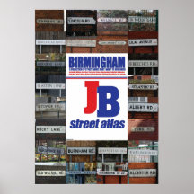 Atlas de rue de JB Posters