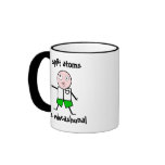 Atomes fendus ! tasse