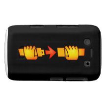 Attachez la caisse audacieuse de Blackberry de sig Coque Blackberry Bold