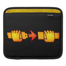 Attachez la douille d'iPad de signe de ceinture de Poches Pour iPad