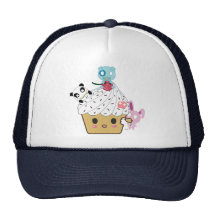 Attaque de petit gâteau ! (>_<) casquettes