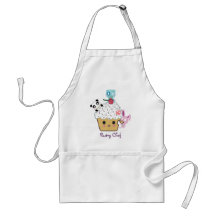 Attaque de petit gâteau ! chef de pâtisserie (de > tablier