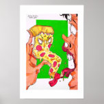 attaques de pizza affiches