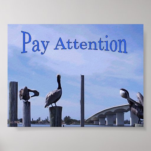 Attention de salaire affiches