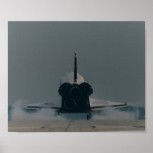 Atterrissage de l'effort de navette spatiale (STS- Posters