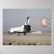Atterrissage de navette spatiale Colombie (STS-58) Affiche