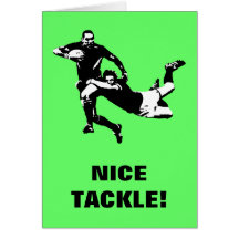 Attirail gentil, rugby carte