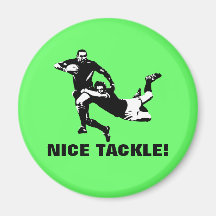 Attirail gentil, rugby magnets