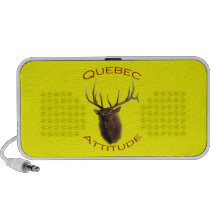 Attitude du Québec Haut-parleurs Ordinateur Portable