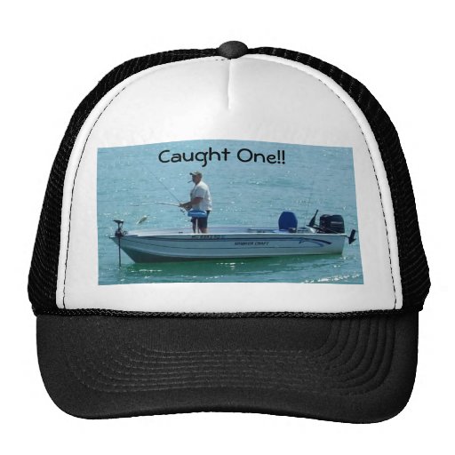 Attrapé un chapeau de pêche casquettes