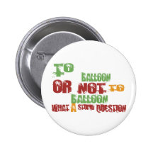 Au ballon badge avec épingle