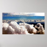 Au-dessus des nuages - stupéfaction pluvieuse poster