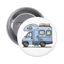 Au-dessus du bouton du campeur rv de cabine badge
