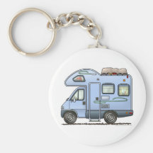 Au-dessus du campeur rv Keychain de cabine Porte-clefs