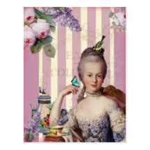 Au petit Trianon de Thé - s'est levé Cartes Postales