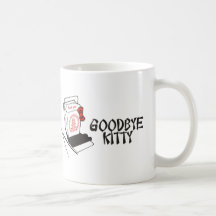 AU REVOIR KITTY TASSE
