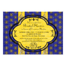 Au sud de l'invitation nuptiale de douche de la Fr