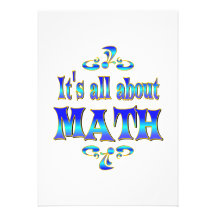 AU SUJET DES MATHS INVITATION PERSONNALISÉE