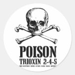 Aube de Trioxin 3-4-5 de zombi de poison des morts Autocollant
