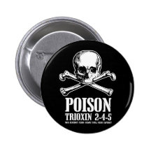 Aube de Trioxin 3-4-5 de zombi de poison des morts Badge Avec Épingle