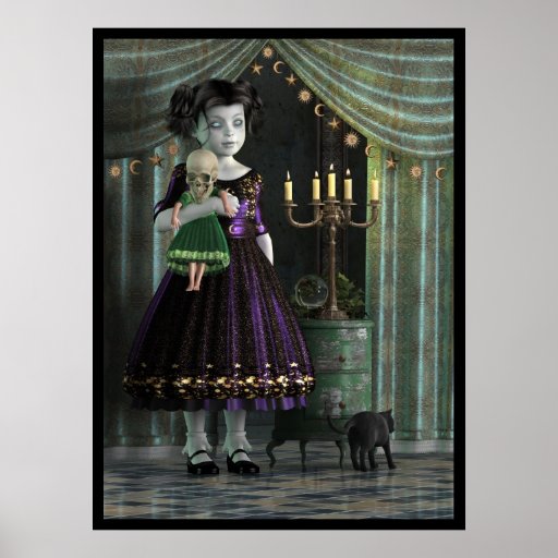Aube foncée posters