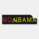 Aucun adhésif pour pare-chocs d'Obama Adhésif Pour Voiture