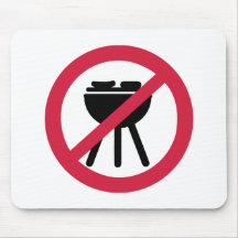 Aucun barbecue de BBQ Tapis De Souris