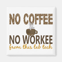 Aucun café aucune technologie de laboratoire de Wo Aimants