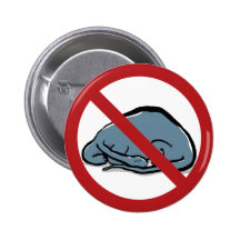Aucun dinosaure dormant ici ! badges