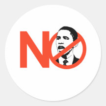 AUCUN OBAMA ADHÉSIF