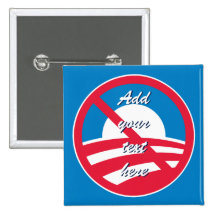 Aucun symbole d'O Badges Avec Agrafe