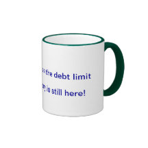 Aucune augmentation mais nous de limite d'endettem tasse à café