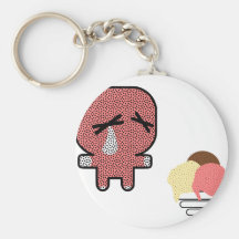 aucune bouche ! porte-clés