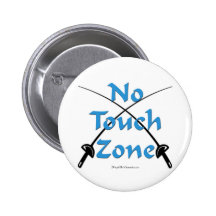 Aucune clôture de zone de contact pin's avec agrafe
