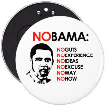 AUCUNE EXPÉRIENCE, NOBAMA PIN'S