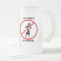 Aucunes filles permises mugs à café