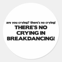 Aucuns Cyring - Breakdancing Autocollants Ronds