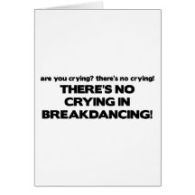 Aucuns Cyring - Breakdancing Carte De Vœux