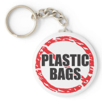 Aucuns sachets en plastique porte-clés