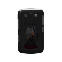 Audacieux gothique mignon de Blackberry d'ange per Coques Blackberry Bold