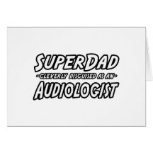 Audiologiste superbe de papa… cartes de vœux