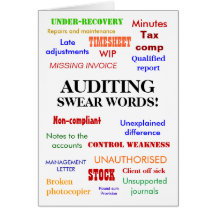 Auditer jurent des mots ! Merci Carte De Vœux
