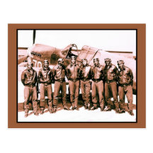 (augmenté) les aviateurs de Tuskegee Cartes Postales