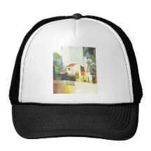 August Macke - Chambre lumineuse de Helles Haus 19 Casquettes De Camionneur