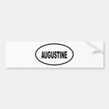 AUGUSTINE AUTOCOLLANTS POUR VOITURE