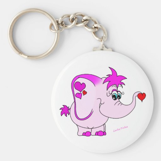 Auriculaire chanceux porte-clefs