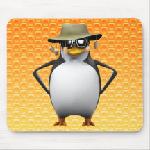 Australien du pingouin 3d tapis de souris